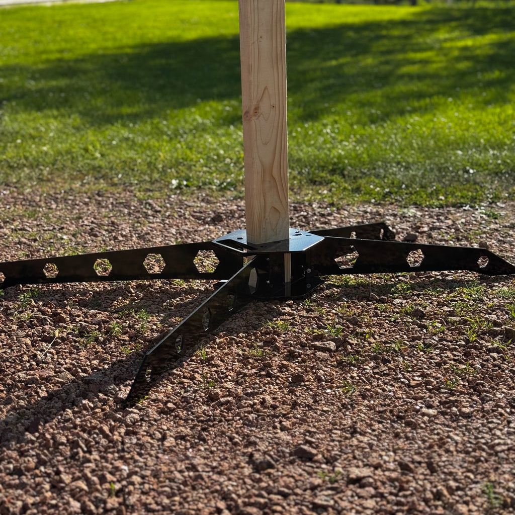 Folding target stand