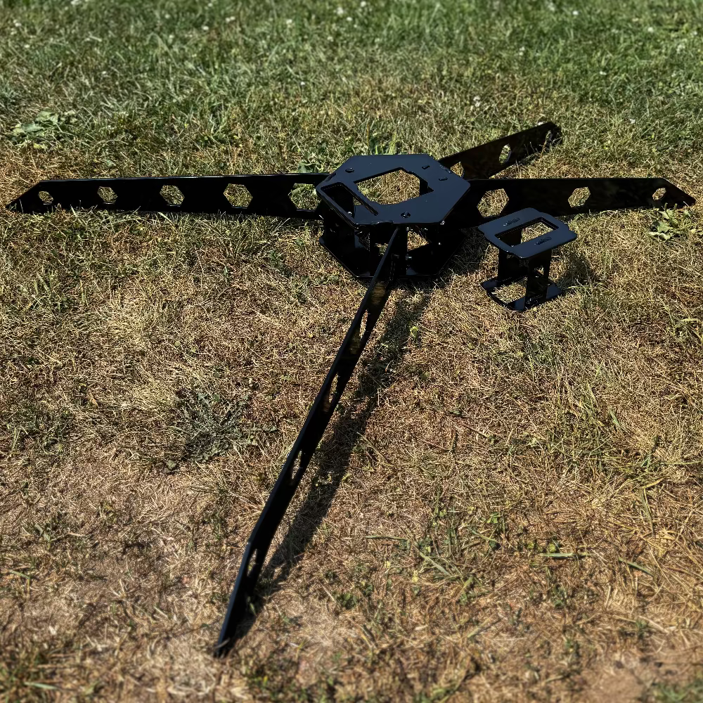 Folding target stand