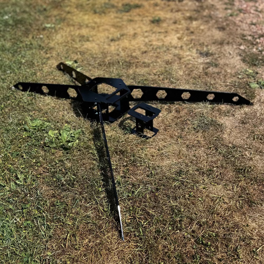 Folding target stand