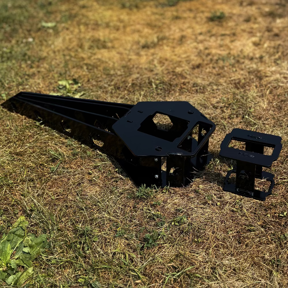 Folding target stand
