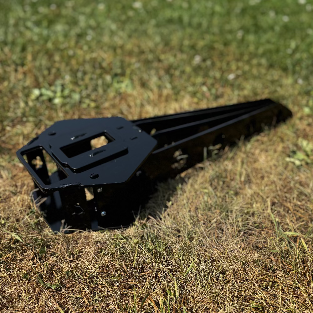 Folding target stand