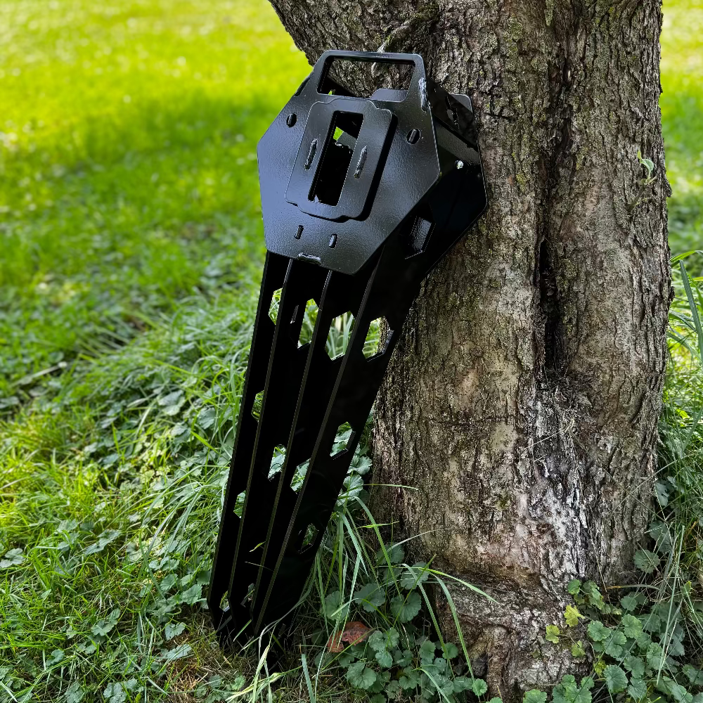 Folding target stand