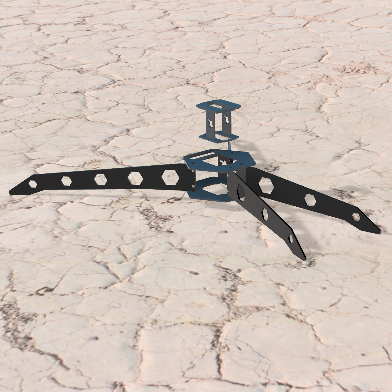 Folding target stand